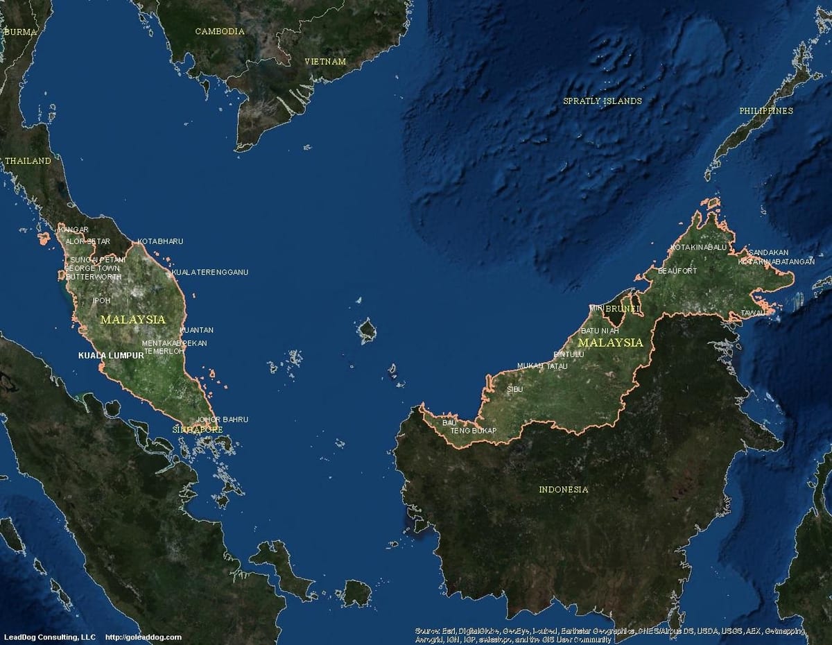mapa bizi mapa malaysia