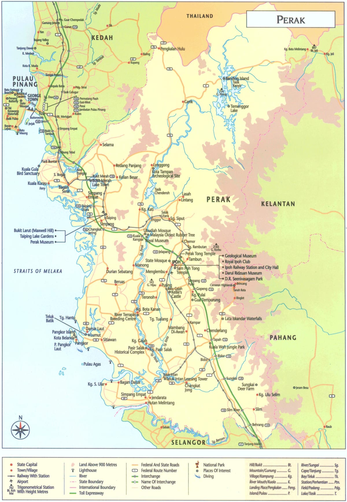 mapa janaria egoera malaysia