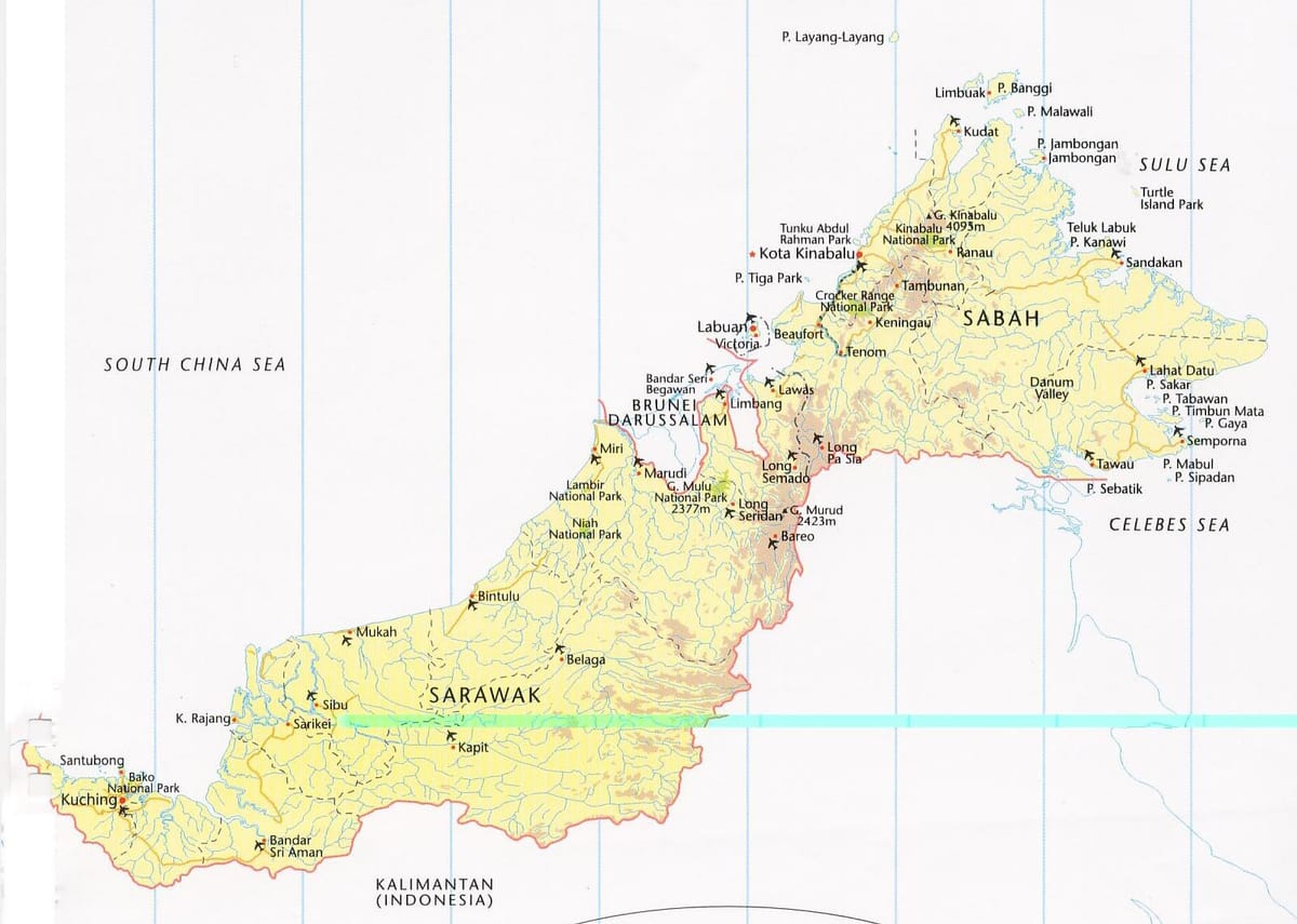 mapa labuan malaysia