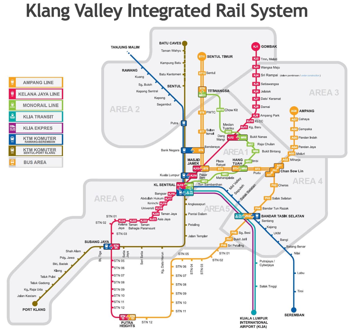 lrt mapa malaysia 2016