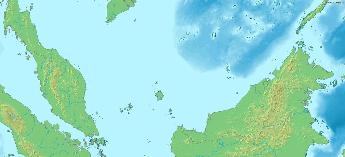 mapa malaysia 3d