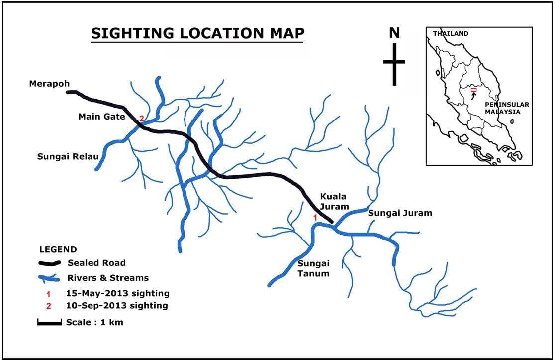 mapa malaysia ibaiaren