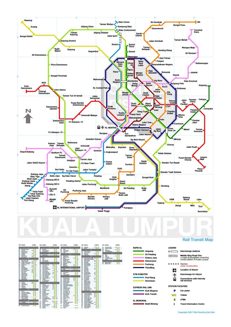 mar line 3 ibilbidea mapa malaysia