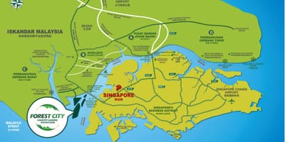Mapa baso hiria, malaysia