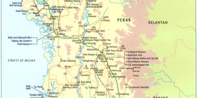 Mapa janaria egoera malaysia