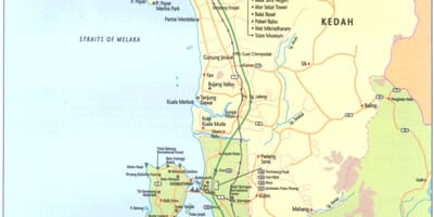 Malaysia kedah mapa