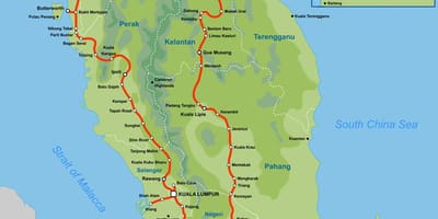 Ktm geltokia mapa malaysia
