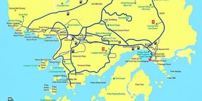 Mapa malaysia eta langkawi