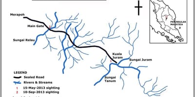 Mapa malaysia ibaiaren