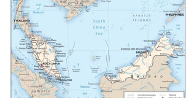 Mapa malaysia itsas portu