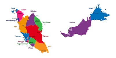 Mapa malaysia mapa irudi