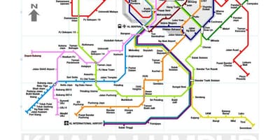 Mar line 3 ibilbidea mapa malaysia